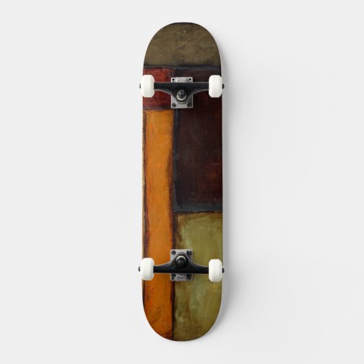 Autumnal Impressionist van Jennifer Goldberger Persoonlijk Skateboard (Voorkant)