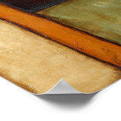 Autumnal Impressionist van Jennifer Goldberger Poster (Hoek)