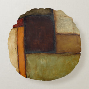 Autumnal Impressionist van Jennifer Goldberger Rond Kussen