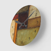 Autumnal Impressionist van Jennifer Goldberger Ronde Klok (Hoek)