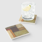 Autumnal Impressionist van Jennifer Goldberger Stenen Onderzetter (Zijkant)