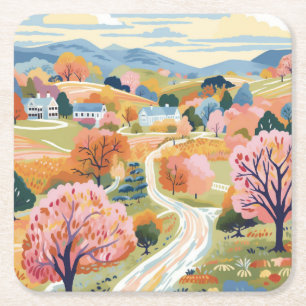 Autumnal Landscape Onderzetter