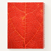 Autumnal Leaf Notitieboek (Achterkant)