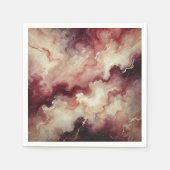 Autumnal Marble Harvest Wine Decoupage Servetten (Voorkant)