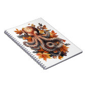 Autumnal Octopus Notitieboek (Rechterzijde)