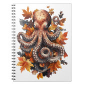 Autumnal Octopus Notitieboek (Voorkant)
