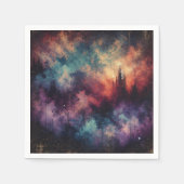 Autumnal Twilight Herfst Distressed Ink Decoupage Servet (Voorkant)