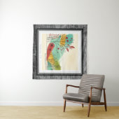 Autumnal Whimsy Wandkleed (In Situ (horizontaal))