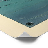 Autumnin Oirase door Hasui Poster (Hoek)