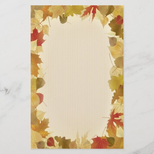 AutumnLeaves 2 Briefpapier (Voorkant)
