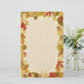 AutumnLeaves 2 Briefpapier (Staand voorkant)