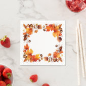 Autumn's Bounty: kransoogst Servet (Insitu)