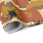 Autumns Camo Cadeaupapier (Rol Hoek)