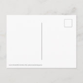 Autumn's Deken Uitnodiging Briefkaart (Achterkant)