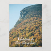 Autumn's Deken Uitnodiging Briefkaart (Voorkant)