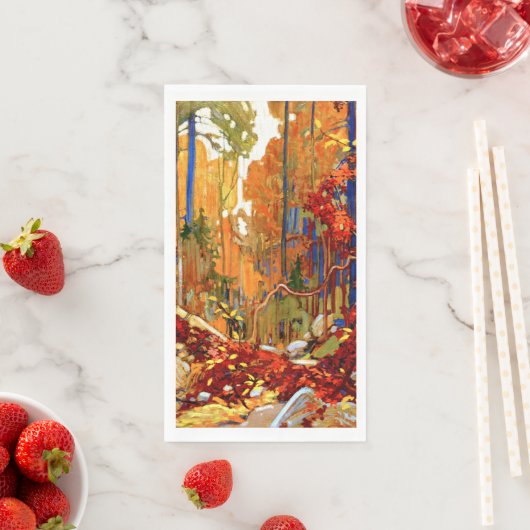 Autumn's Garland, beroemd schilderij, Napkins Servet (Insitu)