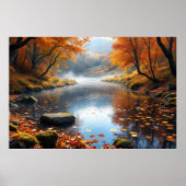 Autumn's Gentle Symphony Poster (Voorkant)