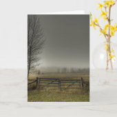 Autumns Pasture Kaart (Gele Bloem)