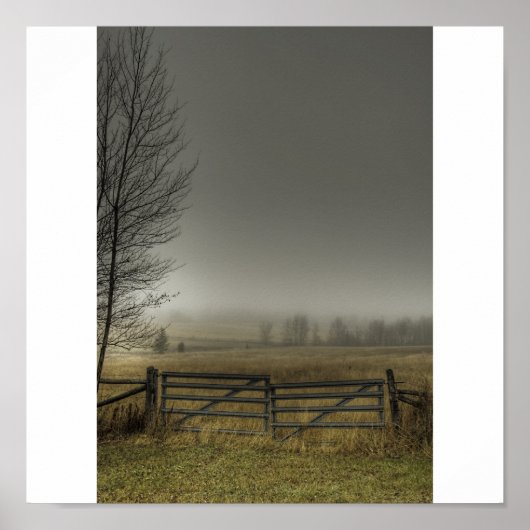 Autumns Pasture Poster (Voorkant)