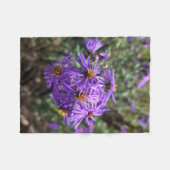 Autumn's Purple Glow Fleece Deken (Voorkant (Horizontaal))