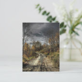 Autumns Road Briefkaart (Staand voorkant)