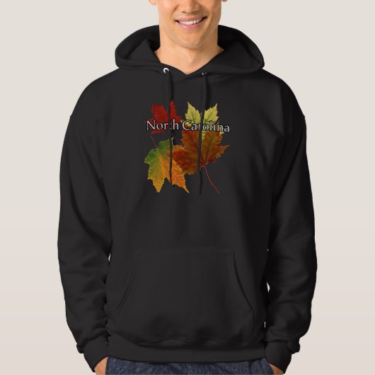 AUTUMNVERLATEN IN NOORD-CAROLINA HOODIE (Voorkant)