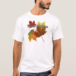 AUTUMNVERLATEN IN NOORD-CAROLINA T-SHIRT