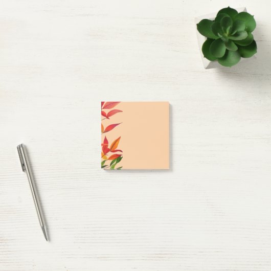 Auute Autumn vertrekt kunststofpapier Post-it® Notes (Kantoor)