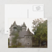 Auvergne Chateau Briefkaart (Voorkant / Achterkant)