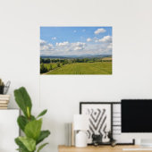 Auvergne in het Centraal Massief van Frankrijk Poster (Thuiskantoor)