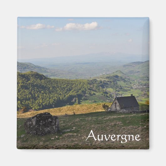 Auvergne magneet (Voorkant)