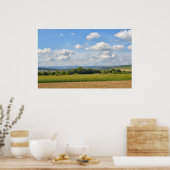 Auvergne-regio in Frankrijk Poster (Keuken)