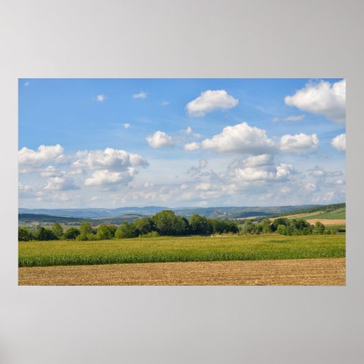 Auvergne-regio in Frankrijk Poster (Voorkant)