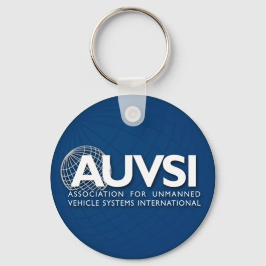 AUVSI Donkere Logo Sleutelhanger (Voorkant)