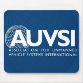 AUVSI Logo Mousepad Muismat (Voorkant)