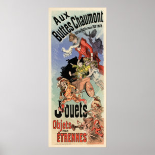 Aux Buttes Chaumont Poster