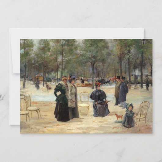 Aux Champs-Élysées | Louis Abel-Truchet (Voorkant)