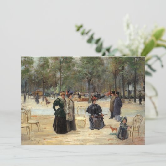 Aux Champs-Élysées | Louis Abel-Truchet (Staand voorkant)