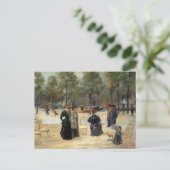 Aux Champs-Élysées | Louis Abel-Truchet Briefkaart (Staand voorkant)