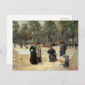 Aux Champs-Élysées | Louis Abel-Truchet Briefkaart (Voorkant / Achterkant)