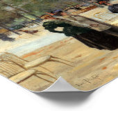 Aux Champs-Élysées | Louis Abel-Truchet Poster (Hoek)