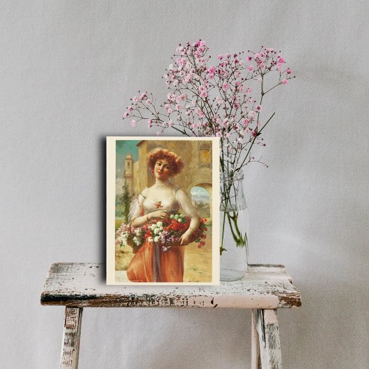 Aux Rozen van Emile Vernon Briefkaart