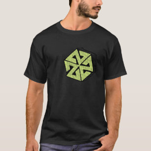AV7 Blockprint door Tyrel Thornton T-shirt