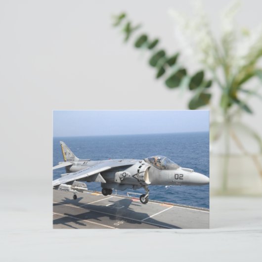 AV-8B Harrier-Briefkaart Briefkaart (Staand voorkant)