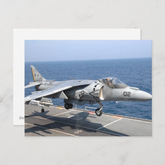 AV-8B Harrier-Briefkaart Briefkaart (Voorkant / Achterkant)