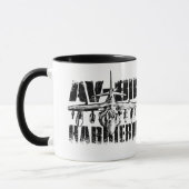 AV-8B Harrier II 11 oz Ringer Mok (Links)