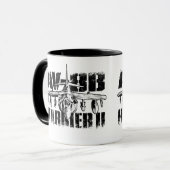 AV-8B Harrier II 11 oz Ringer Mok (Voorkant links)