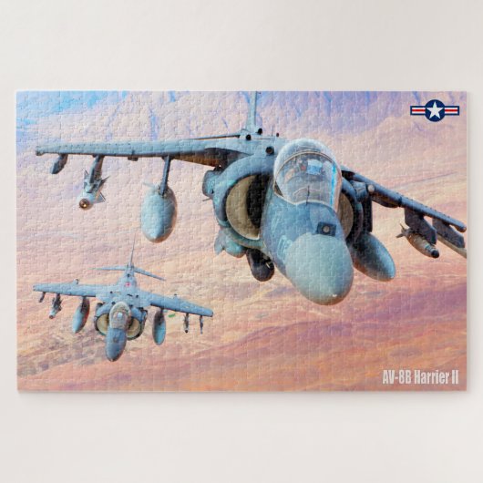 AV-8B HARRIER II (20x30 INCH) Legpuzzel (Horizontaal)