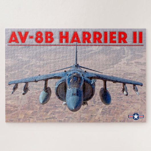 AV-8B HARRIER II (20x30 INCH) Legpuzzel (Horizontaal)