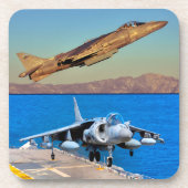 AV-8B HARRIER II BIER ONDERZETTER (Voorkant)